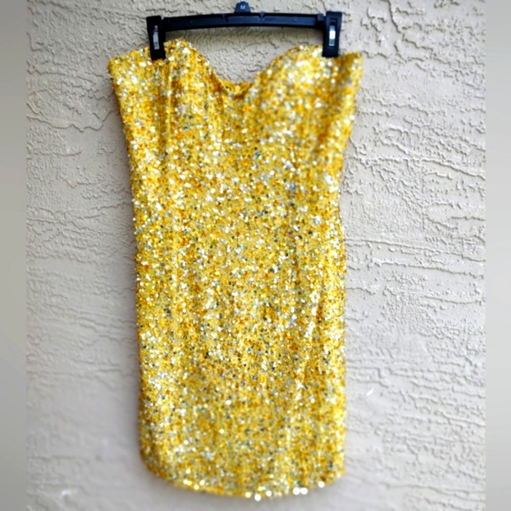 Camilla La Vie vibrant jewel embellished mini dress